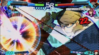 P4U2　悠vs翔　5割以上２４Hitコンボ