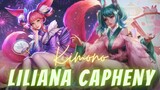 Top 1 Liliana và Top 1 Capheny tung hoành team địch với skin Nhật Bản đôi | Liên Quân