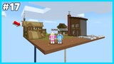 MIPAN & ZUZUZU Membuat Rumah Pertama Di Atas Langit! KEHIDUPAN BARU - Minecraft Survival #17