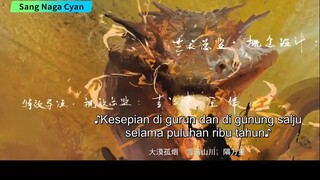 The cYan Dragon (Sang Naga Cyan) sub indo BERKISAHKAN KESATRIA YANG  Melindungi Kerajaan Naga