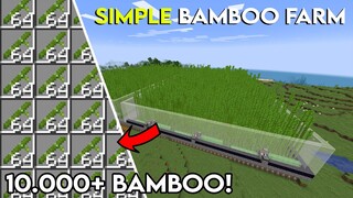 New Minecraft Simple Bamboo Farm 1.19