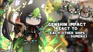 Genshin Impact React To Each Other's Ships // Genshin Impact // Gacha life & Gacha Club