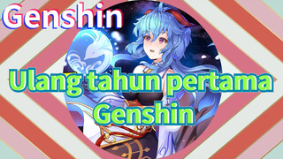 Ulang tahun pertama Genshin