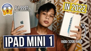 iPAD MINI 1 UNBOXING AND REVIEW 2022 (PHILIPPINES) I Khryss Kelly