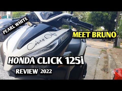 HONDA CLICK 125i Review 2022 V2 Pearl White | MotoVlog