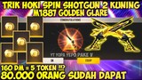 TRIK HOKI SPIN SG 2 FF TERBARU ❗ CARA MENDAPATKAN SG 2 KUNING GOLDEN GLARE - GARENA FREE FIRE