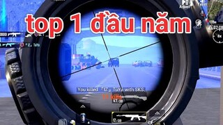 PUBG Mobile - Top 1 Đầu Năm 2021 Với Combo Ít Sử Dụng Nhất | DP28 + SKS