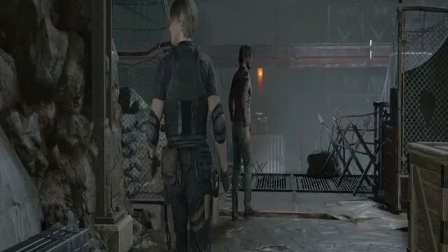 Leon vs krauser resident evil 4 remake