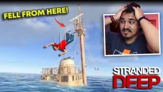 I SHOULD'VE NEVER CLIMBED THIS - STRANDED DEEP #5