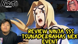 REVIEW HERO SSS TSUNADE SAGE MODE DAN BAHAS NEXT EVENT WIND LEGEND BURNING LEAF 🔥