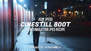 CINESTILL 800T Film Simulation Recipe Street Photography POV // Fujifilm X-T30 + Viltrox 56mm 1.4