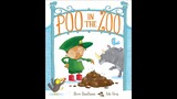 Poo in the Zoo - Bedtime stories for kids, read aloud. (Books for children).  😄
