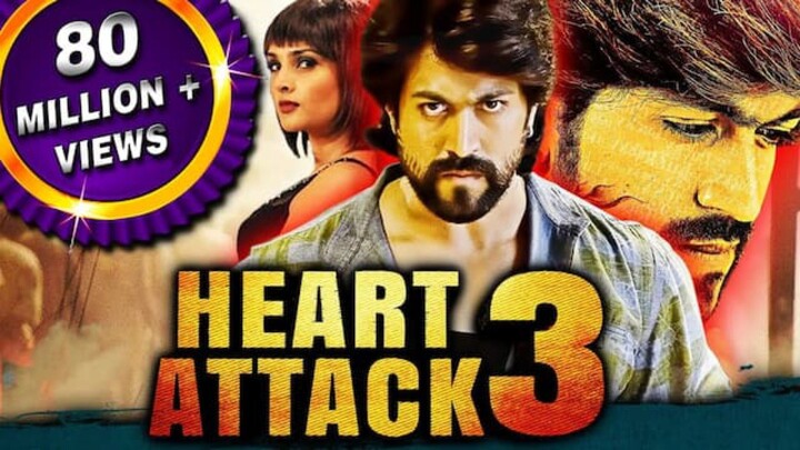 Heart Attack 3 (Lucky) 2018 New Released Full Hindi Dubbed Movie | Yash, Ramya, Sharan