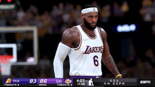 NBA 2K22 Ultra Modded Season | Lakers vs Suns | Full Game Highlights