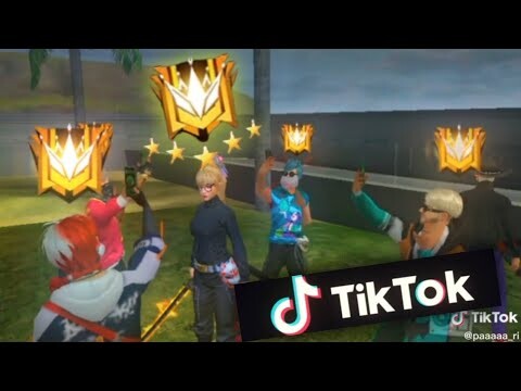 Free Fire รวมคลิปถ่ายรูปขึ้นแกรนด์มาสเตอร์ Tik Tok Ep.2