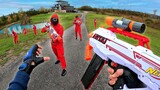 NERF GUN SQUID GAMES BATTLE! (Nerf First Person Shooter!)