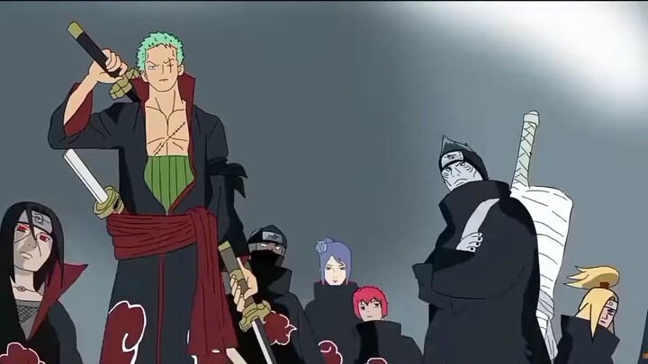 Zoro lawan kaido bawak aliansinya, akatsuki