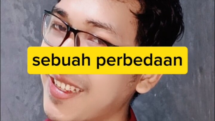 sebuah perbedaan 😓