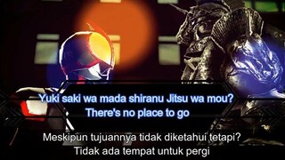 Rider Chips Feat m.c.A.T - The People With no Name (Kamen Rider 555 OST) Lyrics Sub Indonesia