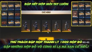 Free Fire| Chiều lòng anh em mình đập thanh lý toàn bộ 1000 hộp súng đã tích lũy được