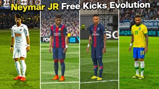 Tendangan Bebas NEYMAR JR Dari PES 2011 ke 2022