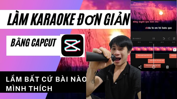 Làm Video Karaoke Đơn Giản Bài Thê Lương Remix | Quốc Bảo TuBe