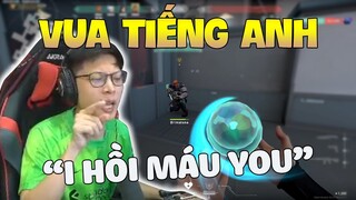 "Vua Tiếng Anh" Bomman Vừa Chơi Game Vừa Động Viên Tinh Thần Đồng Đội