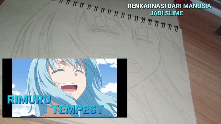 DRAW ANIME RIMURU TEMPEST#