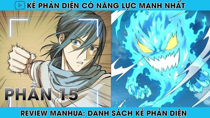 REVIEW MANHUA: TRỞ THÀNH KẺ PHẢN DIỆN CÓ NĂNG LỰC MẠNH NHẤT | PHẦN 15 | REVIEW TRUYỆN | HAPPY COMICS