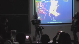 当银狼学长在冻鳗社跳02摇U•ェ•*U