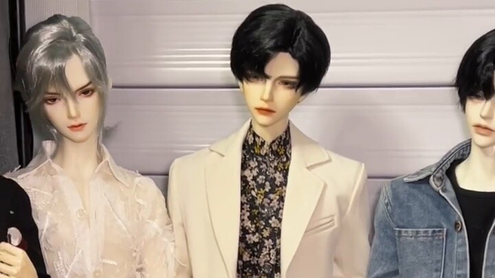 【BJD】Good guy, there are only three people in the family with normal hair color, all washed, cut and