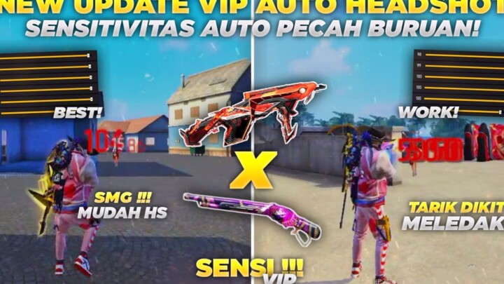 100% HEADSHOT❗SENSITIVITAS HEADSHOT TERBARU SETELAH UPDATE 2023 | WORK ALL DEVICE ⚙️ AUTO HEADSHOT