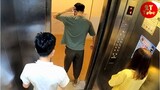 2T Asia Elevator Prank #21 (Eng Sub)
