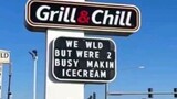 Sign wars McDonald's vs Grill&Chill
