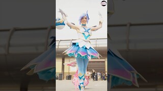 STAR GUARDIANS COSPLAY - Orianna + Kai'Sa ❤️‍🔥✨ League of Legends #shorts