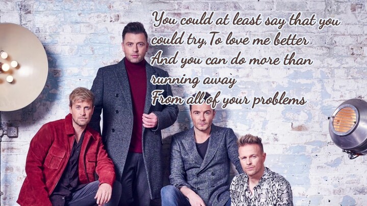 Westlife - One Last Time (Lyrics)
