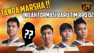 TANPA MARSHA !! INILAH FORMASI BARU TIM RRQ 02(Lemon DKK) Mobile Legends - Pro Squad Mobile Legends