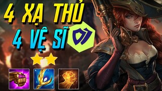 (ĐTCL) ĐỘI HÌNH ANTI-META DAME VẬT LÝ: 4 VỆ SĨ VÀ 4 XẠ THỦ MISS FORTUNE CARRY CỰC KHỎE! TFT MÙA 6