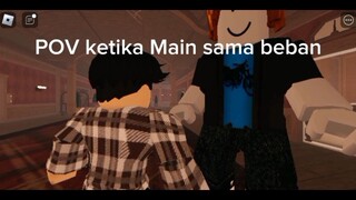 POV main sama beban(meme gameplay)