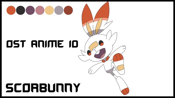 Drawing SCORBUNNY - Pokemon (Menggambar Pokemon) by OST ANIME ID