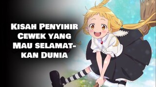 Kisah Penyihir Cewek yang Mau Selamatkan Dunia, Sinopsis The Klutzy Witch: Fuuka and the Dark Witch