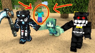 Monster School : Rescue Zombie Girl From The Strangers - Minecraft Animation Epic