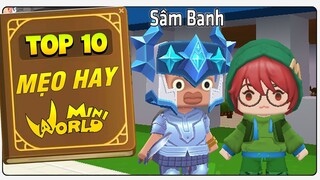 MINI WORLD: TOP 10 MẸO KHIẾN BẠN TRỞ THÀNH PRO SINH TỒN MỚI