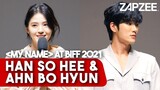 [ENG SUB] Han So-hee, Ahn Bo-hyun interview#1 | 'My Name' Netflix @Busan International Film Festival