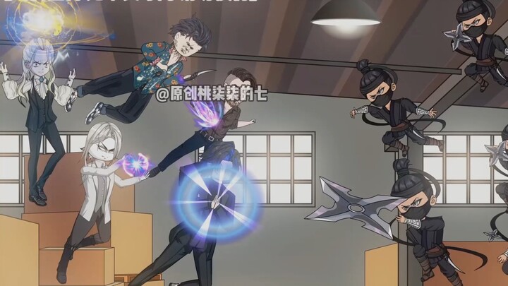 《陆泽心声》第124集：四大坨王和军师为保护陆泽和舵主大打出手。