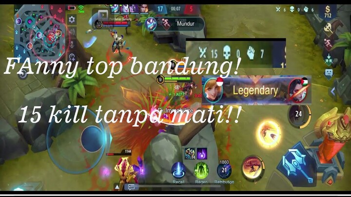 FANNY 15 KILL TANPA MATI!!!!!!