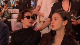 【Angelababy X 王嘉尔】芭莎内场 好养眼！