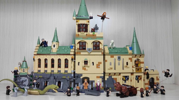 [Ikan di Air Jiwa] Lego Hogwarts 4 set/Hari Jadi ke-20 Harry Potter/76386+76387+76389+76395