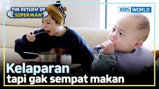 [IND/ENG] Saking sibuknya, Honey J gak sempat makan | The Return of Superman | KBS WORLD TV 240218