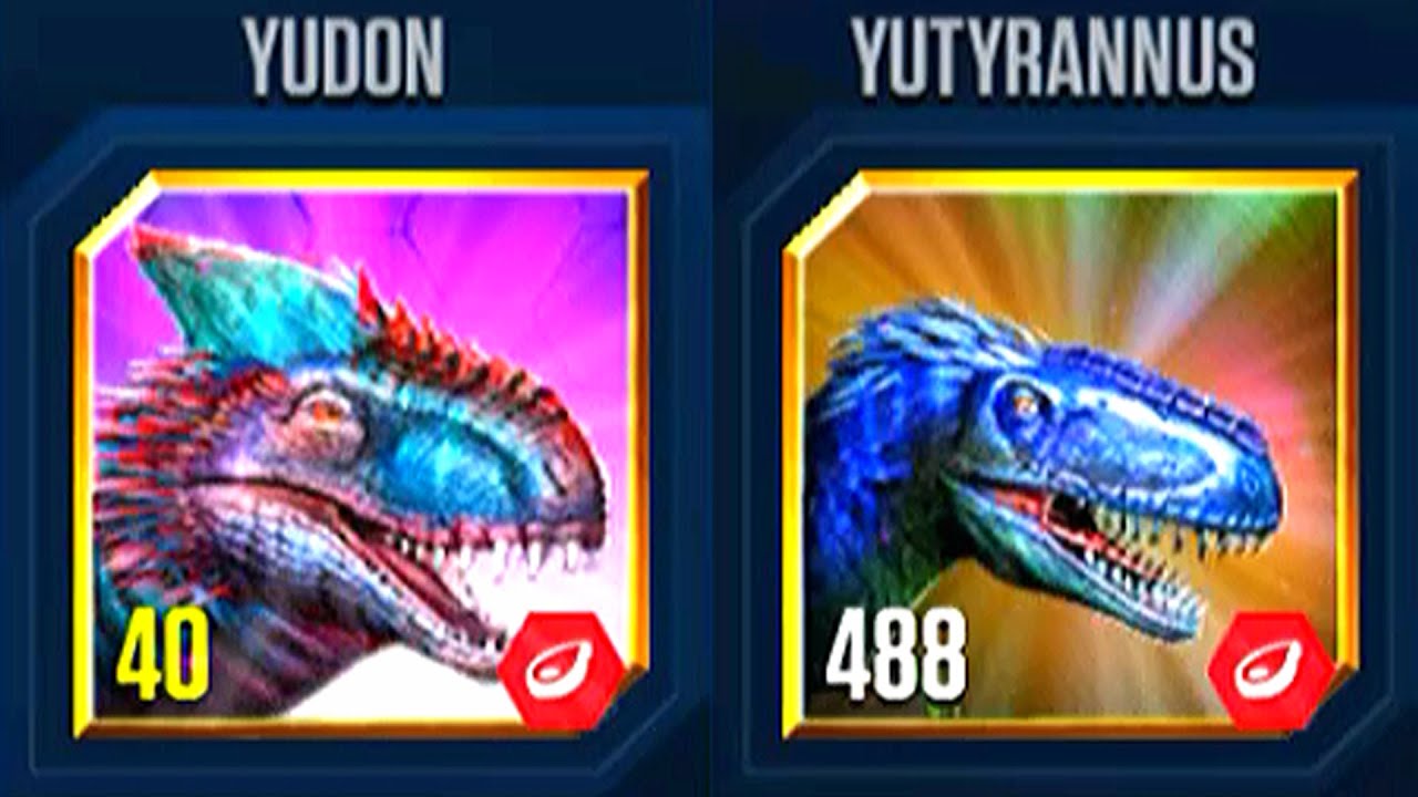 Jurassic Park Builder Yutyrannus Evolution